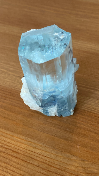 Aquamarine with Tourmaline - RopesandRocks