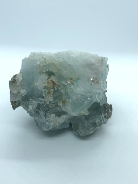 Aquamarine with mica - RopesandRocks