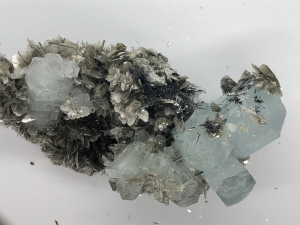 Aquamarine with Mica - RopesandRocks