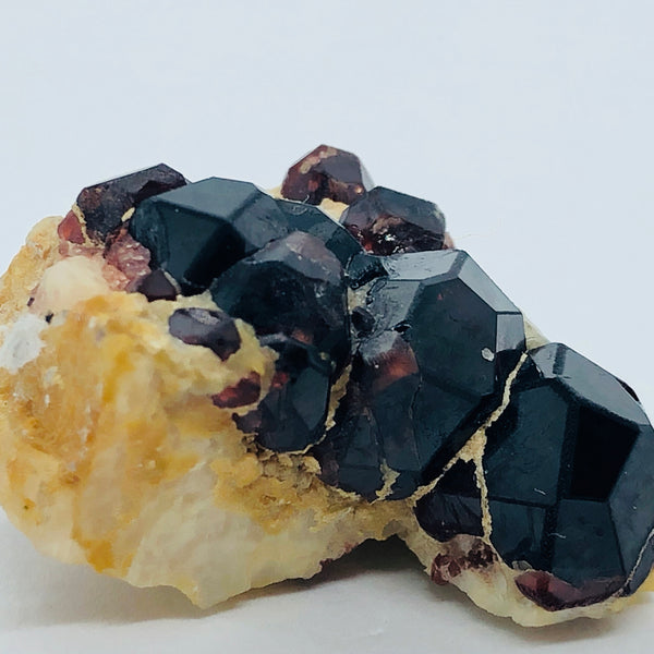 Garnet with Albite - RopesandRocks