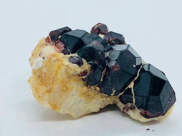 Garnet with Albite - RopesandRocks