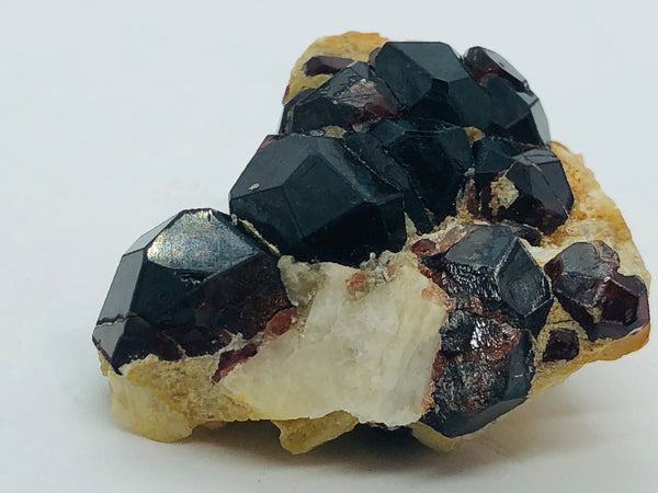 Garnet with Albite - RopesandRocks