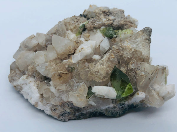 Titanite with Calcite - RopesandRocks