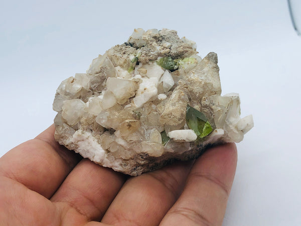 Titanite with Calcite - RopesandRocks