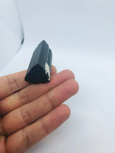 Black turmaline crystal - RopesandRocks