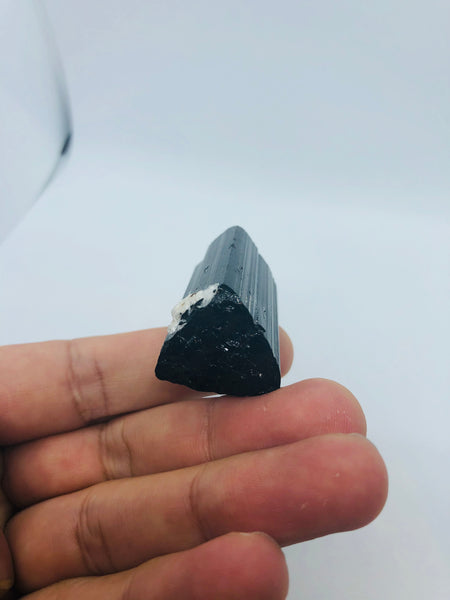 Black turmaline crystal - RopesandRocks