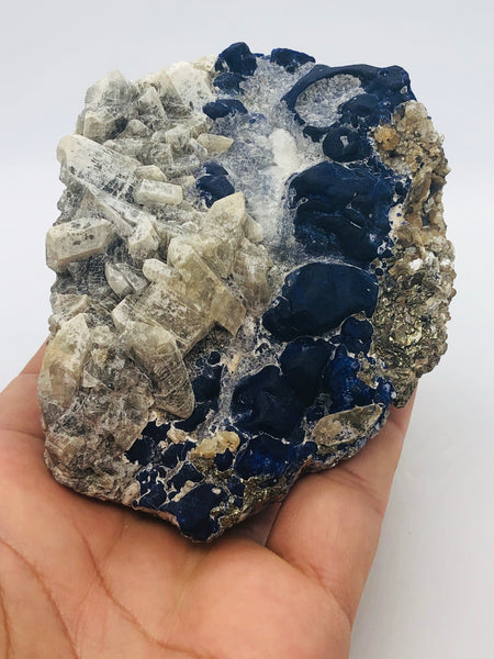 Lapis Lazuli with feldspar - RopesandRocks