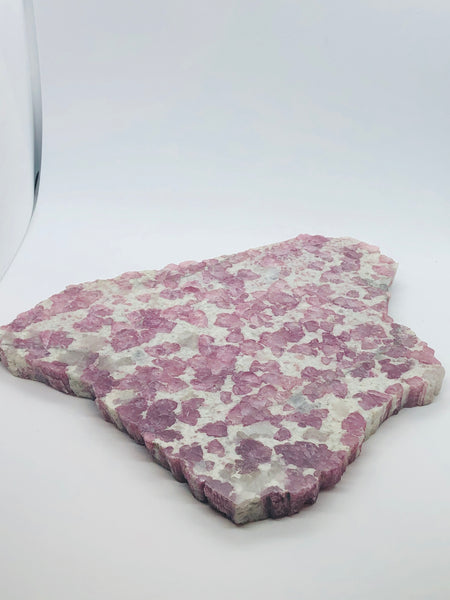 Pink Tourmaline Plate - RopesandRocks