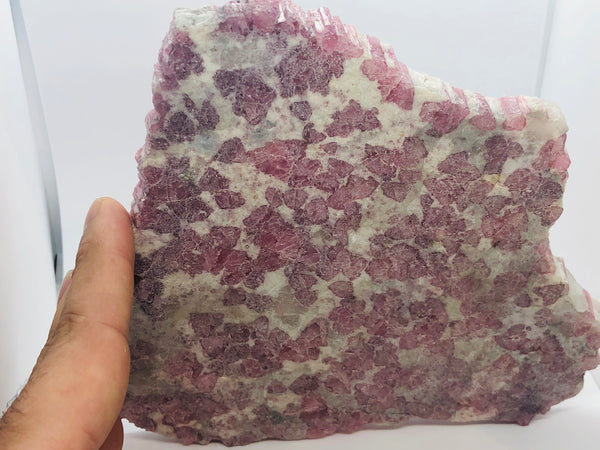 Pink Tourmaline Plate - RopesandRocks